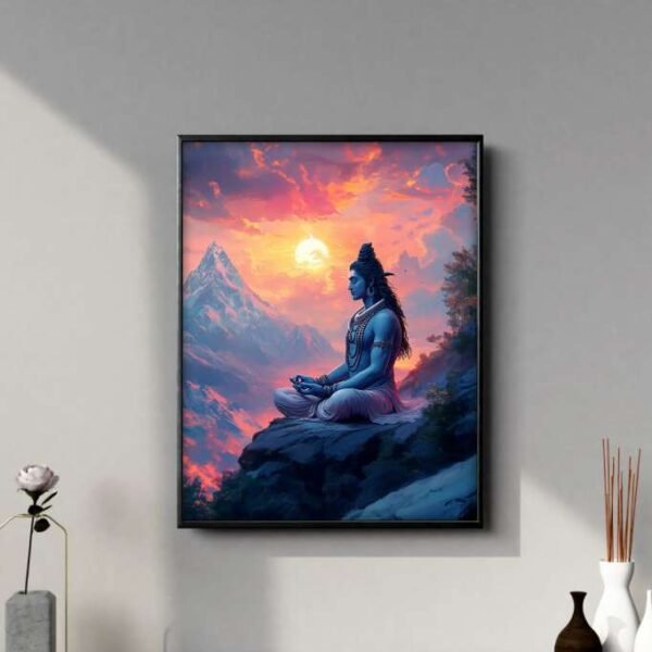 Shiva Photo Frame